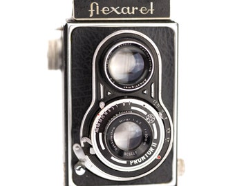 Flexaret Replacement Cover Laser geschnittene - recyceltem Leder - Vintage