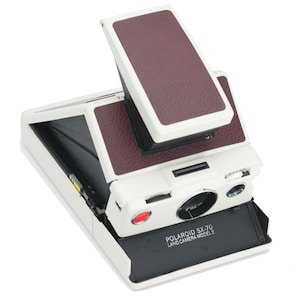 Polaroid SX-70 Model 2 Replacement Skin Cover - Laser Cut Recycled Leather - Moroccan