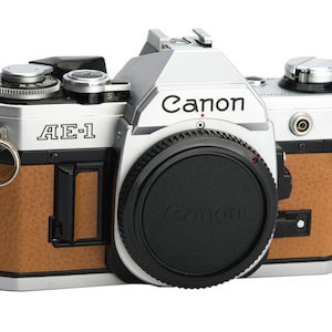 Canon AE-1 oder AE-1 Program Ersatzlederhülle - Recycling Leder - Marokkanisch