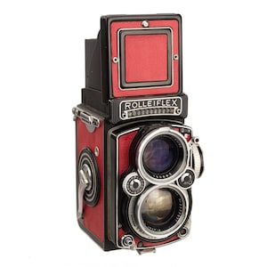 Rolleiflex 2.8E Replacement Cover - Laser Cut - Recycled Leather - Moroccan