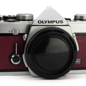 Olympus OM-1, OM-2, OM-4 & Om-10 Replacement Cover - Recycled Leather - Vintage