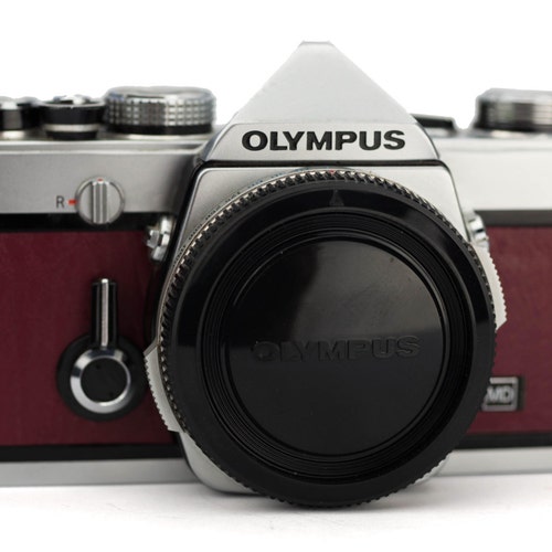 Manopola Di Riavvolgimento Pellicola Olympus OM 2 Nera, Pezzo Di