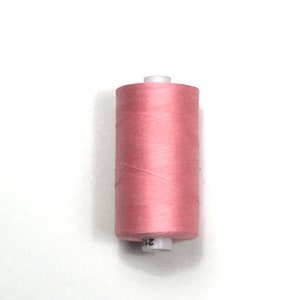 Sewing, Quilting thread 100% cotton, 1200 yards, Carnation color, Thread 50wt, All purpose