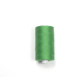 Sewing, Quilting thread 100% cotton, 1200 yards, Green grass color , Thread 50wt, All purpose