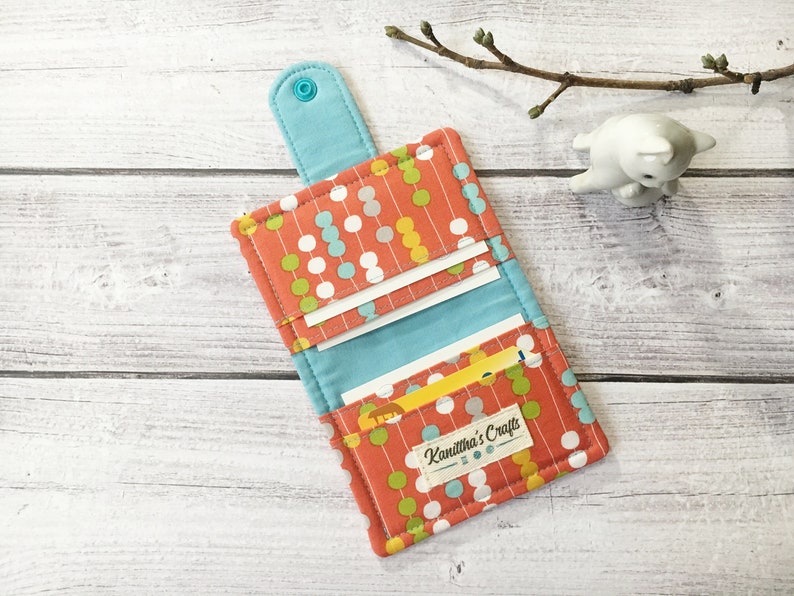 Card walletCard holder wallet fabricCredit card holderCard image 3