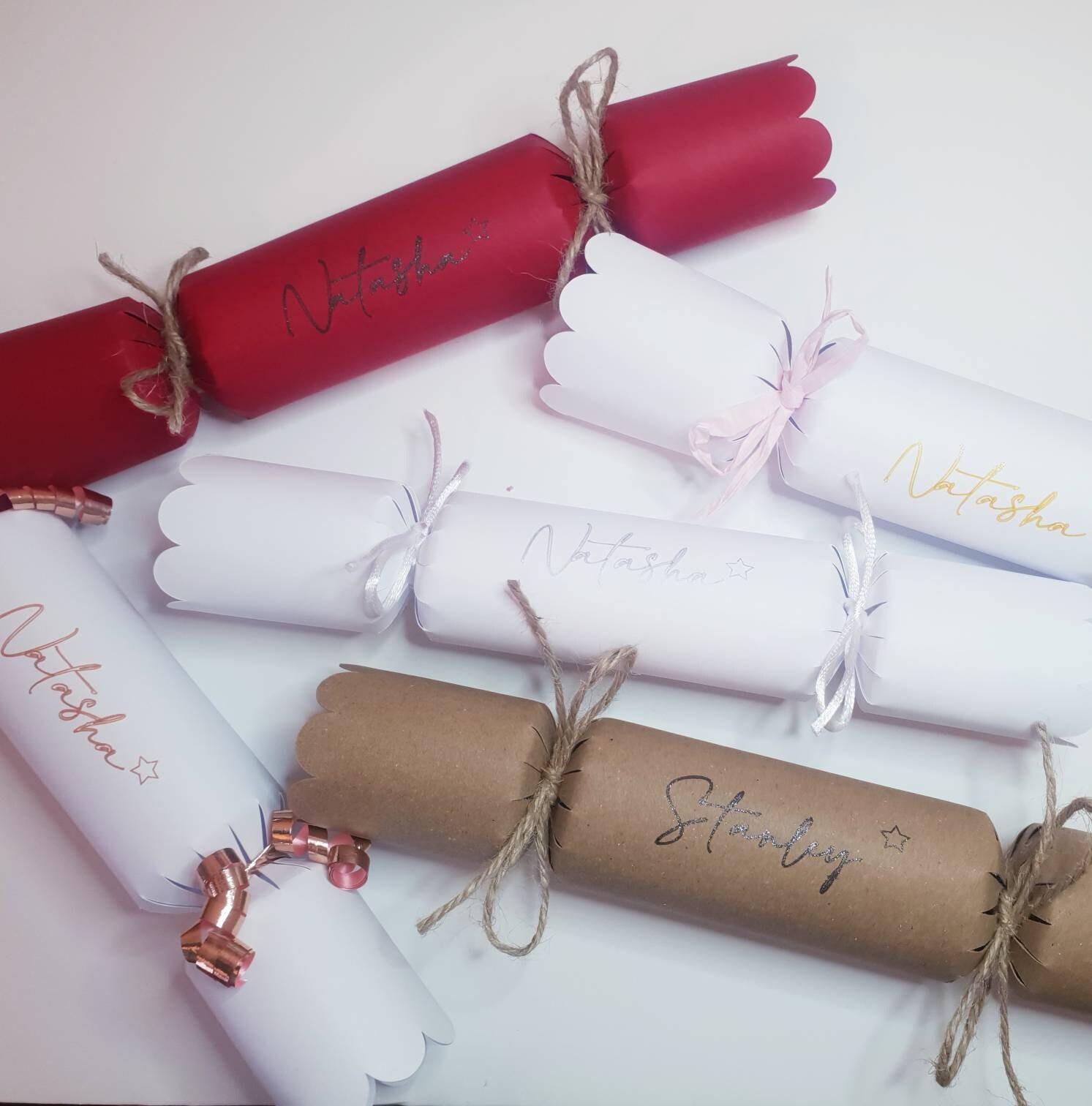 Personalised Christmas Crackers | Etsy