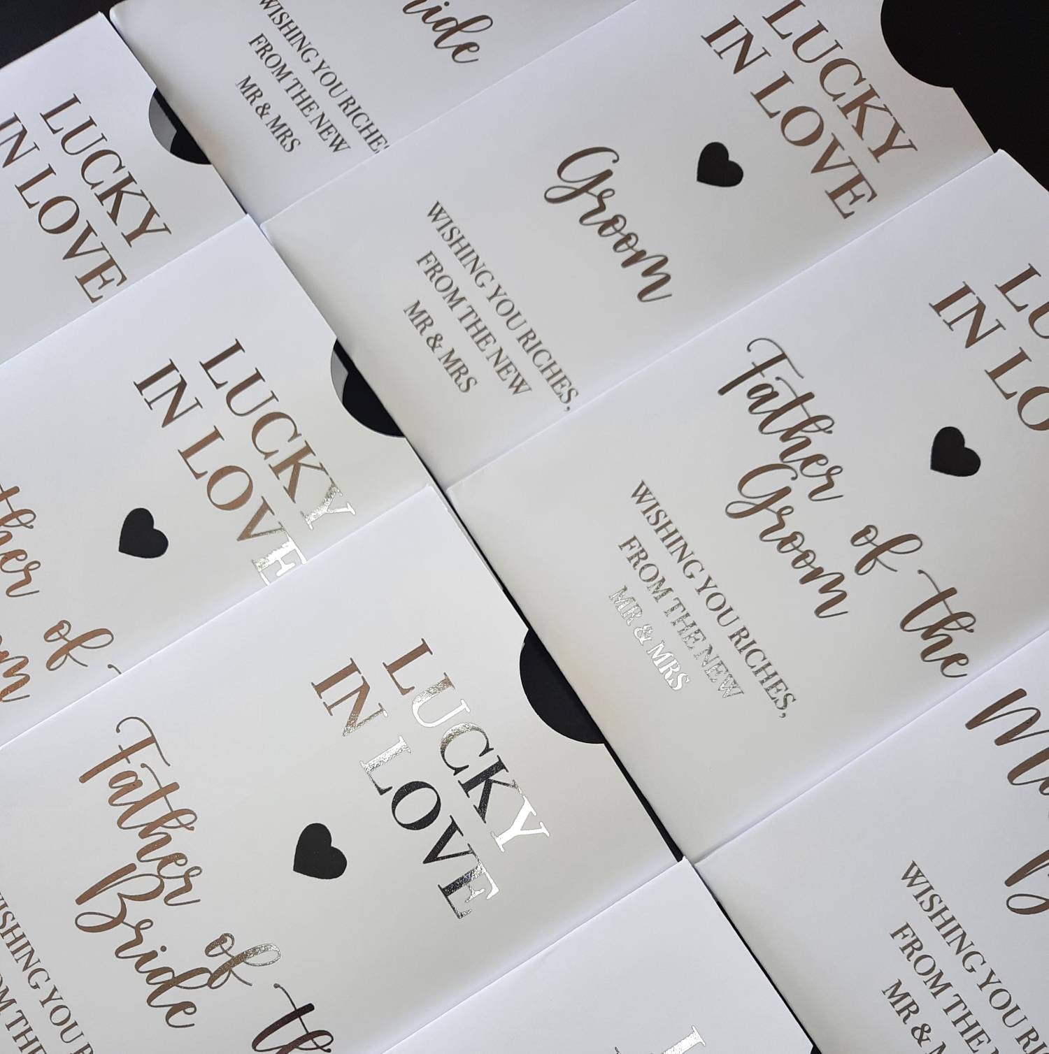 Place Name Favours Foiled Scratch Card Wedding Favours Etsy UK