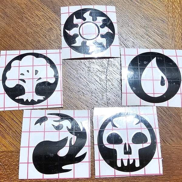 Magic the Gathering Mana Symbols - Etsy