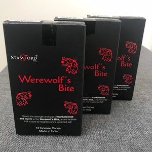 Wolf bite incense cones | frankincense and myrrh incense