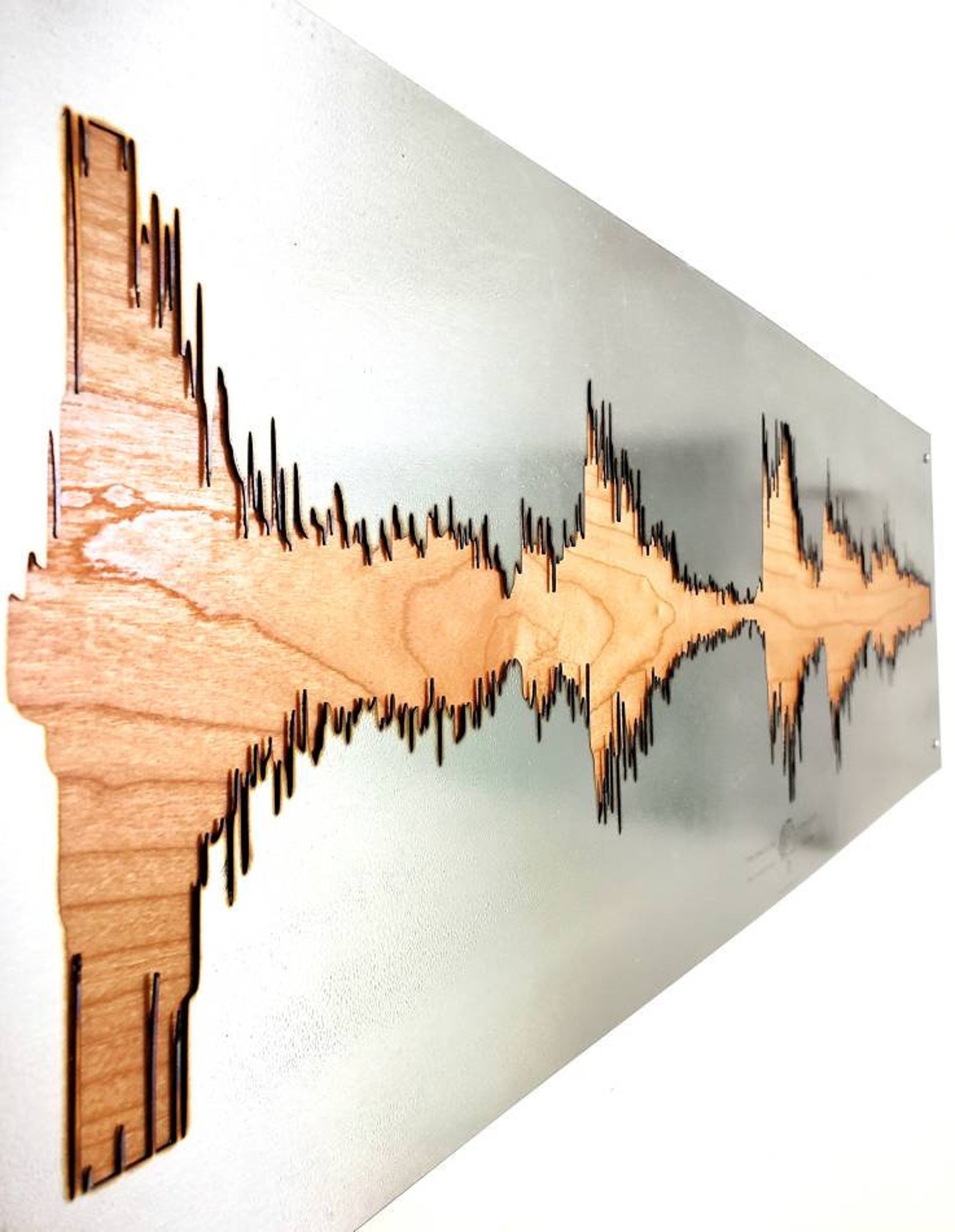 Soundwave Art Metal Soundwave Custom Metal Art Etsy