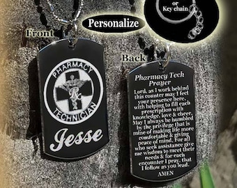 Pharmacy tech gift, Pharmacy tech, Pharmacy gift, Pharmacy graduation, Pharmacy student, Pharmacy necklace, Pharmacist prayer
