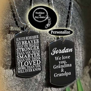 Believe key necklace store