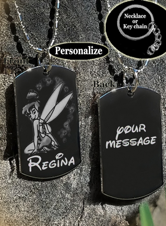 Tinkerbell dog tag cheap