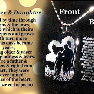 Father and Daughter, Father daughter gift, Daddy daughter gift, Daddy and Daughter, Daddy & me gift, Father Daughter, Dad to Daughter gift
