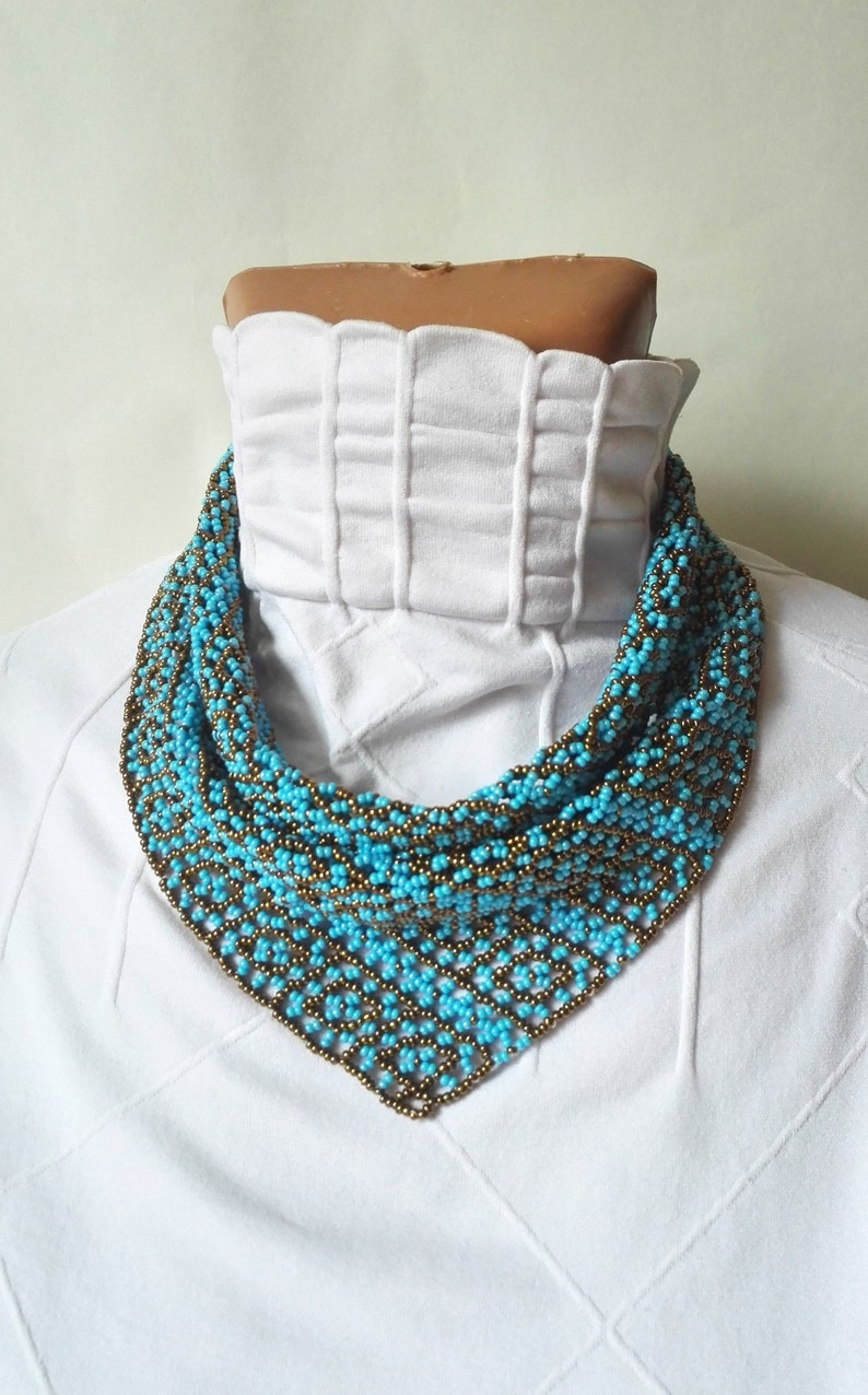 DIY PDF Scheme Pattern Beaded Scarf Pattern Only the Color Etsy