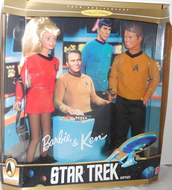 30th anniversary star trek barbie and ken
