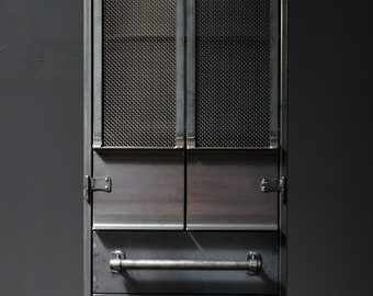 Vintage style Industrial Armoire