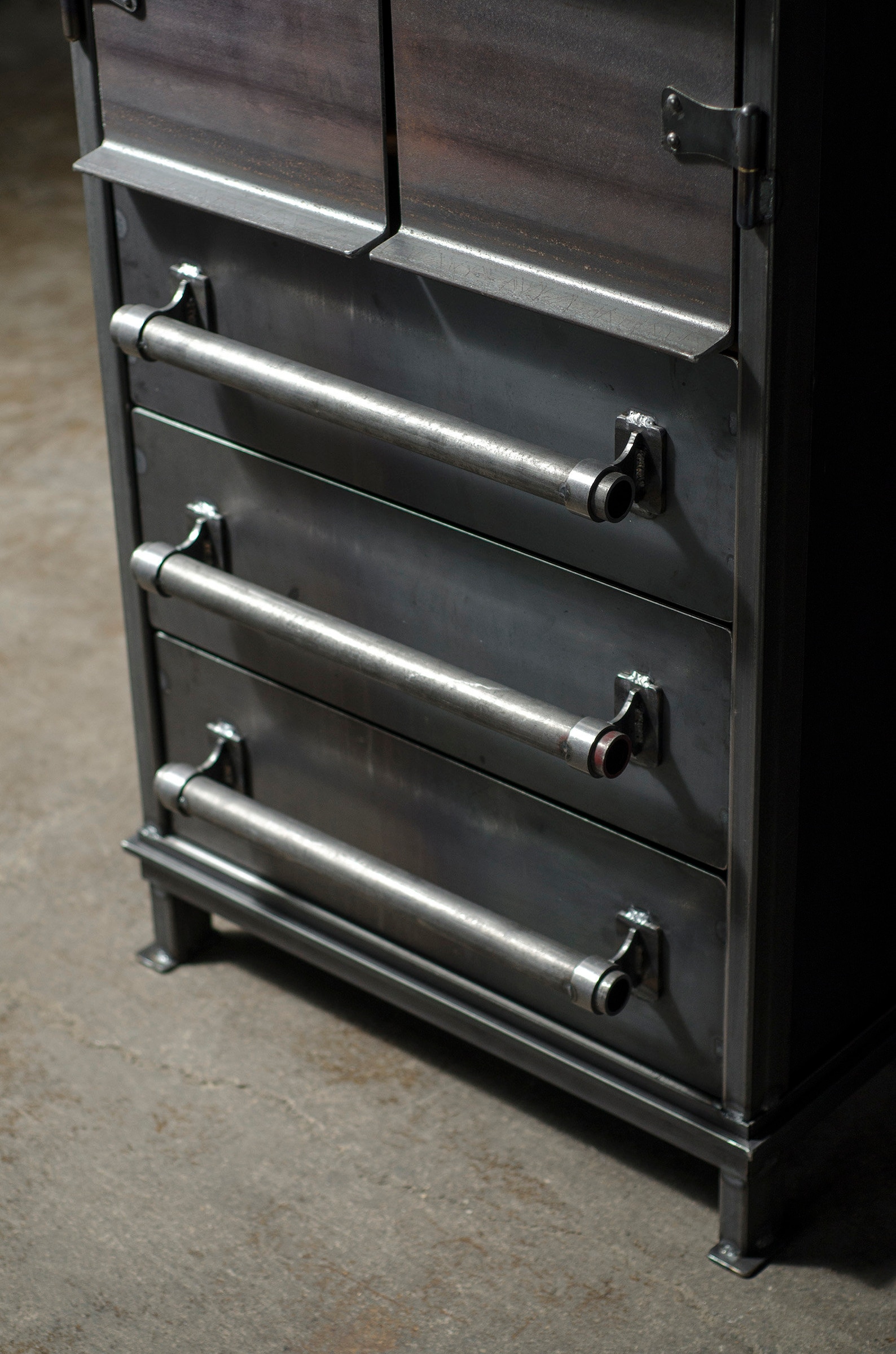 Vintage Style Industrial Armoire Etsy