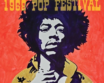 1968 POP FESTIVAL Miami Concert Poster Re-imagines the Original