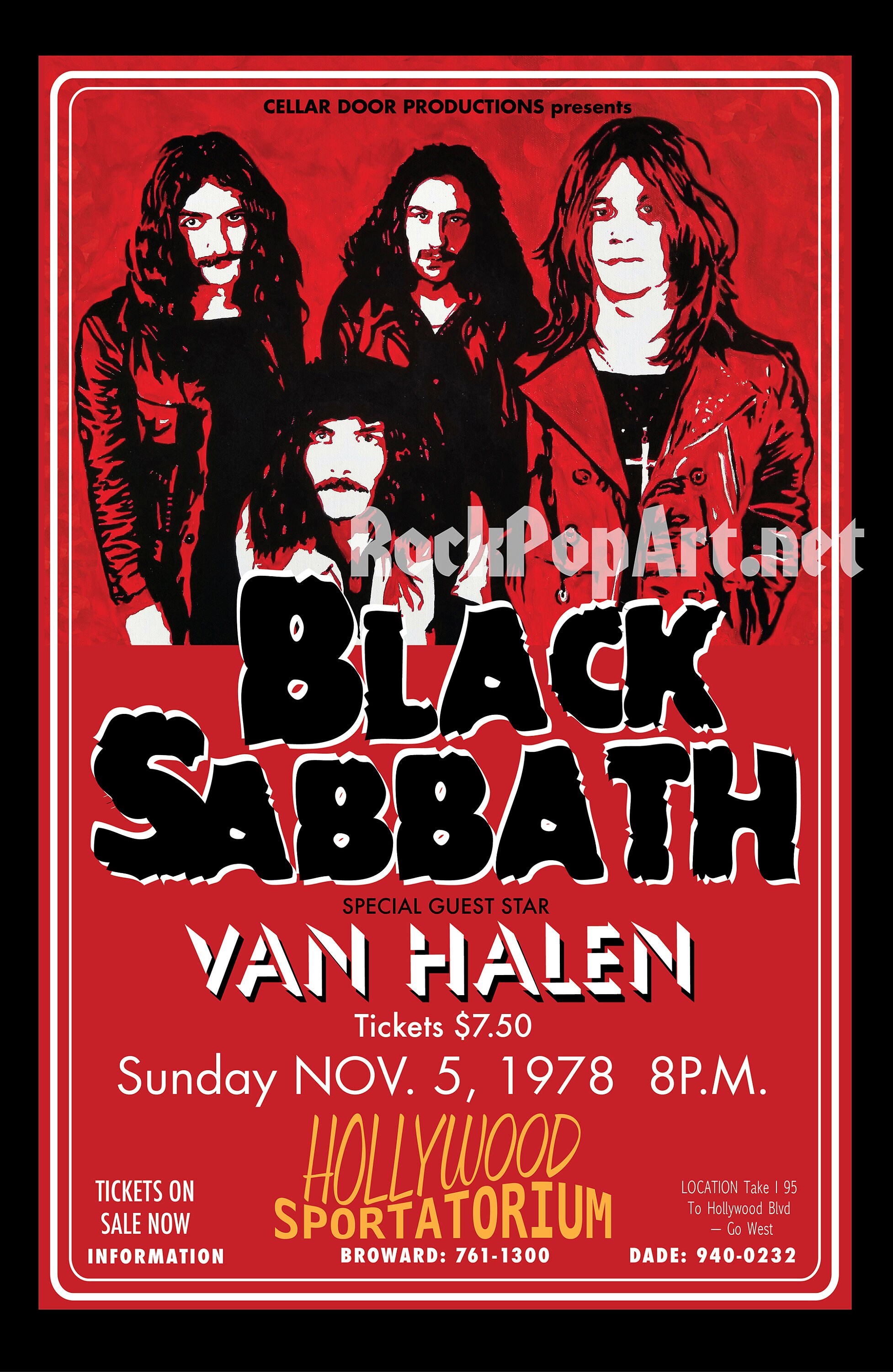 Los Carteles Del Concierto BLACK SABBATH 1978 Tour Reimaginan El Los Carteles Del Concierto BLACK SABBATH 1978 Tour Reimaginan El