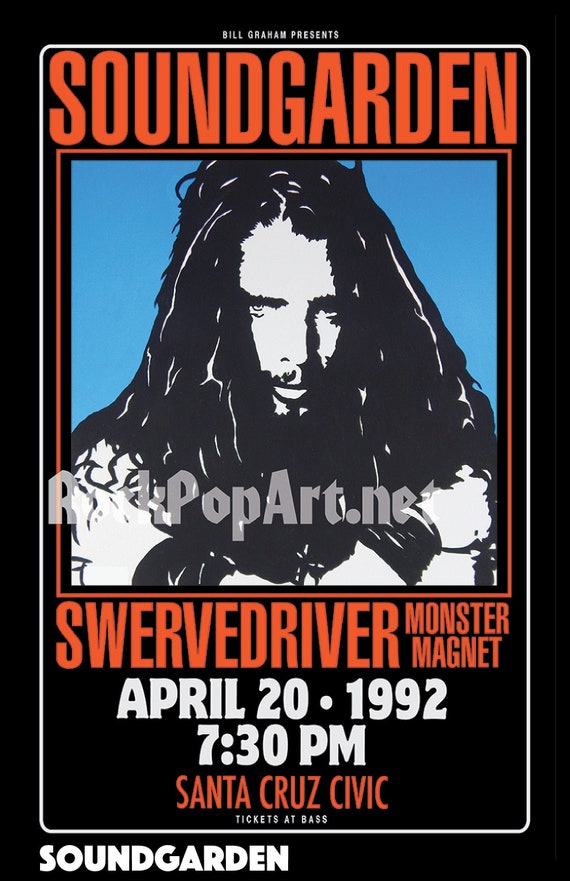 The 1990's Rock Poster Collection- 11x17 Prints! Soundgarden