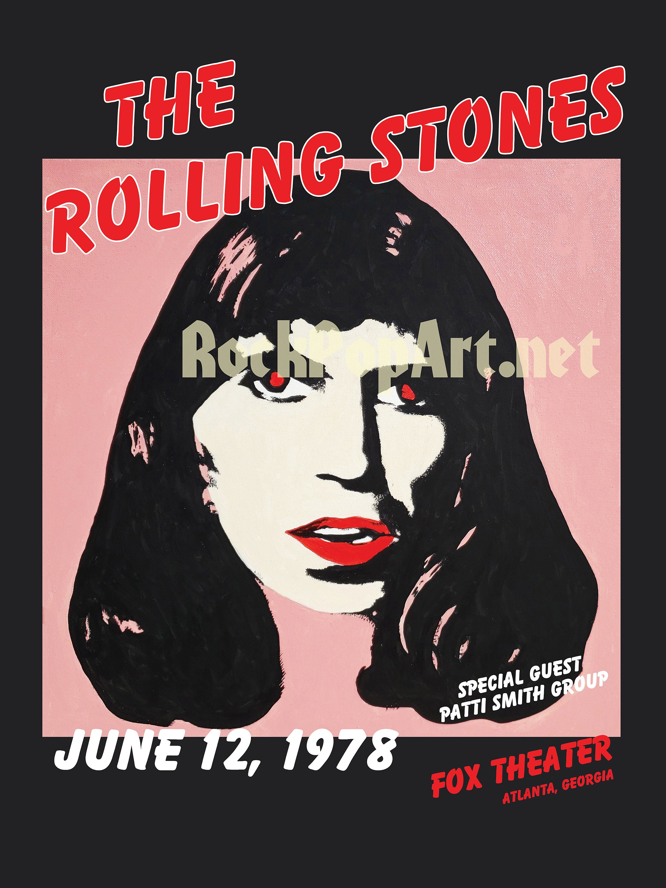 Rolling stones some girls poster - Etsy 日本