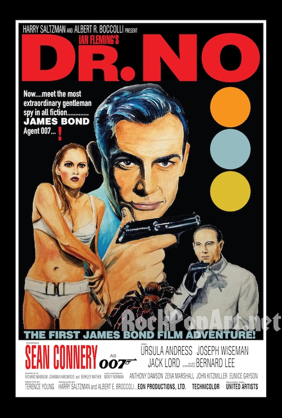 007ドクター・ノオ 映画ポスター ショーン・コネリー コレクション