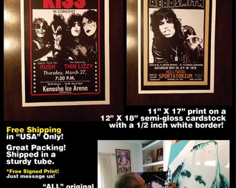 CLASSIC　ROCK POSTERS The 1990's Rock Poster Collection- 11x17 Prints! Soundgarden