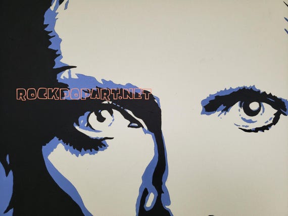 新品A1サイズ DAVID BOWIE アートポスター Original DAVID BOWIE Pop Art Painting! 24