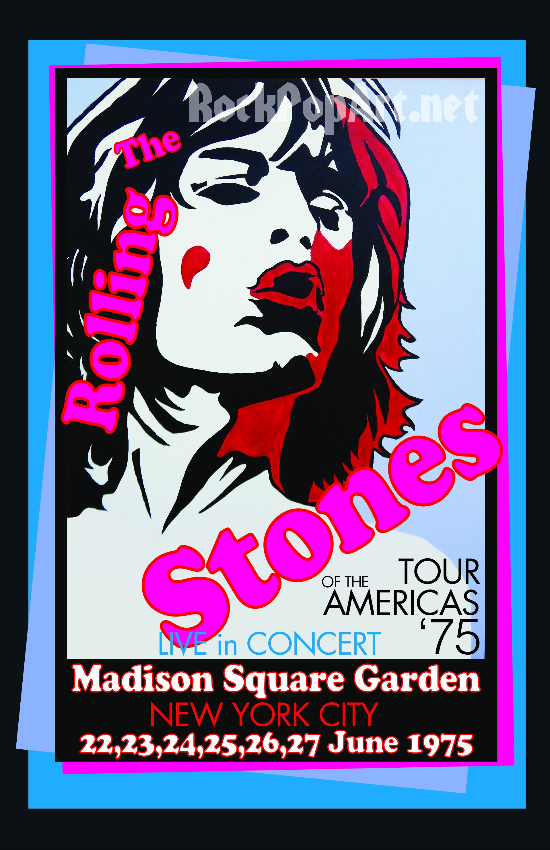 ローリング・ストーンズ 1975年ニューヨーク・コンサートの地下鉄