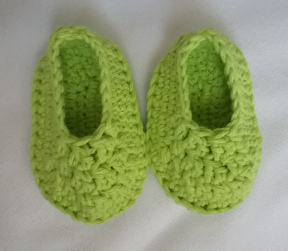 cotton baby booties