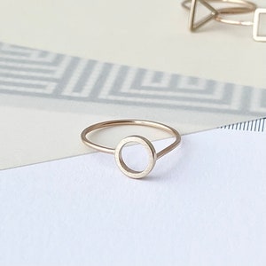 CTS Bent Gold Ring image 2