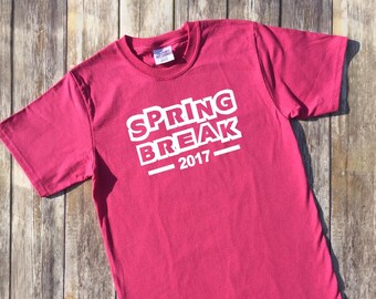 Spring break shirt | Etsy