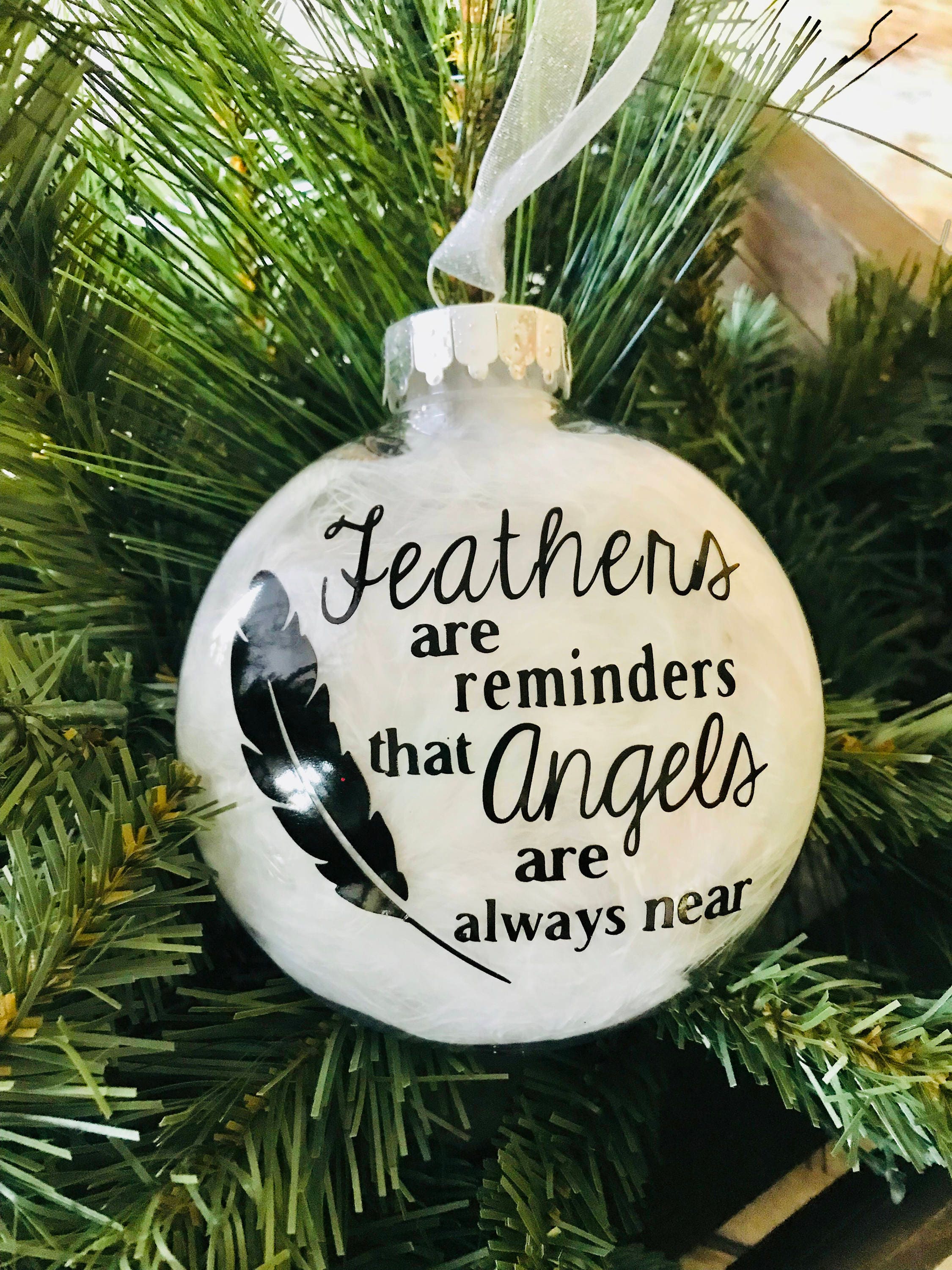 Memorial ornament Christmas ornament in memory of ornament Etsy