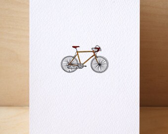 1# Retro Bicycle Card