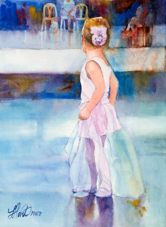 Ballerine pour petite fille sale