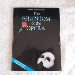 The Phantom Of The Opera Musical Photographs Sheet Music The Music Of The Night Andrew Lloyd Webber Think Of Me All I Ask Of You