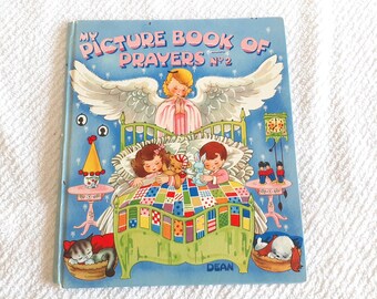 My Picture Book Of Prayers No2 Vintage Dean Children's Book Religious Christian