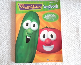 VeggieTales Songbook Piano Vocal Guitar Includes God Is Bigger The Hairbrush Song and More..