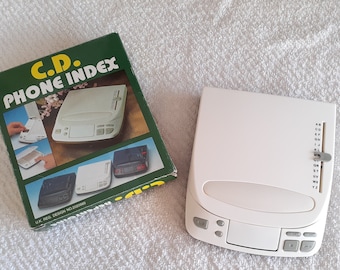CD Phone Index Telephone Number Address Book Office Desk Accessory