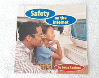 Safety On the Internet Lucia Raatma Vintage Kids Book 90's