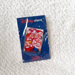 Disney Dwarfs Collector Pin Exclusive Commemorative Snow White Seven Dwarfs