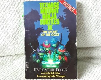Paperback The Secret Of The Ooze Teenage Mutant Ninja Turtles II 90s