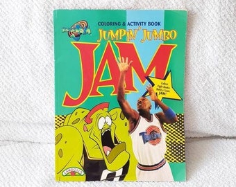 Space Jam Colorear Activity Booklet VTG Landoll's