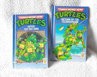 Teenage Mutant Hero Turtles 90s Carnival Mirage Vintage Books