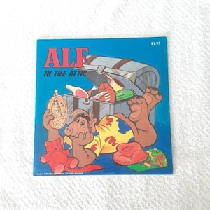 ALF In The Attic Vintage Paperback Book 1989 Alien Productions