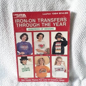 Embroidery Iron-on Transfer Book – Tres Nice! –