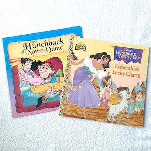 Hunchback of Notre Dame Softcover Vintage Landoll&#39;s Golden Books