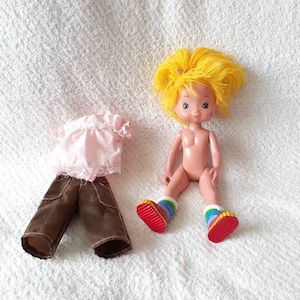 1983 Hallmark Rainbow Brite Doll Hard Plastic with Shoes