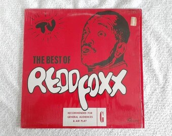 Red Foxx Comedy Vinyl Recording Vintage TV Character